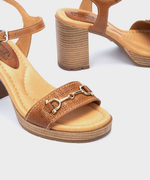 Sandals and Mules | CAMPELLO W4X-1565 | BRANDY | Pikolinos