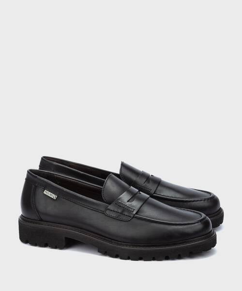 Slip on and Loafers | TOLEDO M9R-3091 | BLACK | Pikolinos