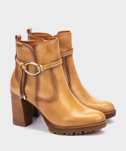 Booties | CONNELLY W7M-8542 | ALMOND | Pikolinos