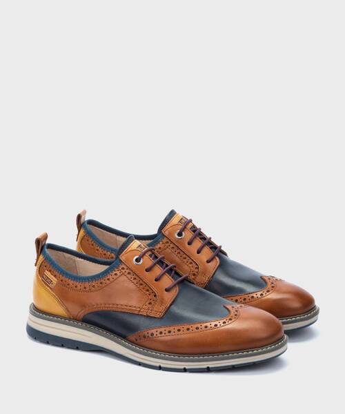 Zapatos casual | CANET M7V-4137C1 | BRANDY | Pikolinos