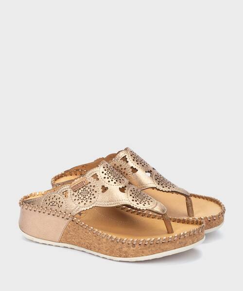 Sandals and Mules | MARINA W1C-0745CL | CHAMPAGNE | Pikolinos
