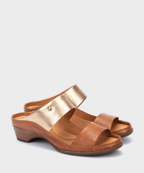Sandals and Mules | HUELVA W6C-1782C1 | BRANDY | Pikolinos