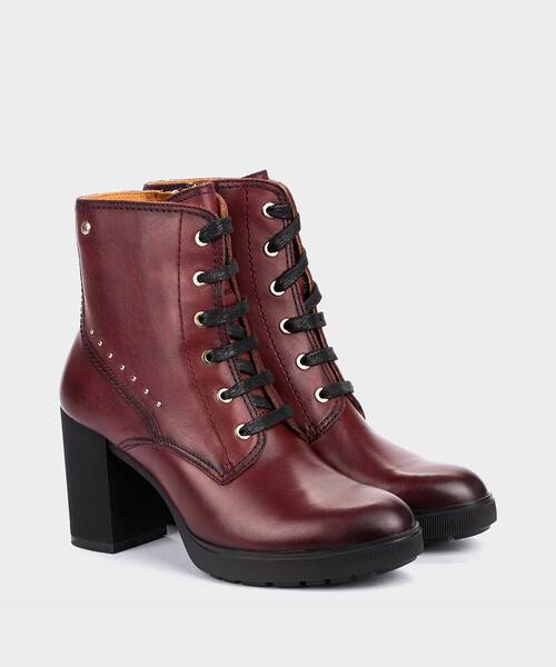 Ankle boots | SAGUNTO W4Z-8871 | GARNET | Pikolinos