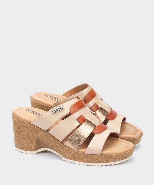 Sandals and Mules | ARENALES W3B-1520CPC1 | MARFIL | Pikolinos