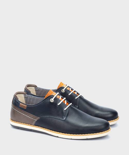 Zapatos casual | JUCAR M4E-4104C1 | BLUE | Pikolinos