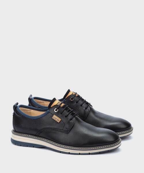 Zapatos casual | CANET M7V-4138 | BLACK | Pikolinos