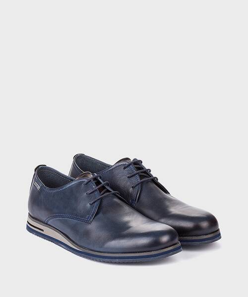 Lace-up shoes | LEON M9H-4106 | BLUE | Pikolinos