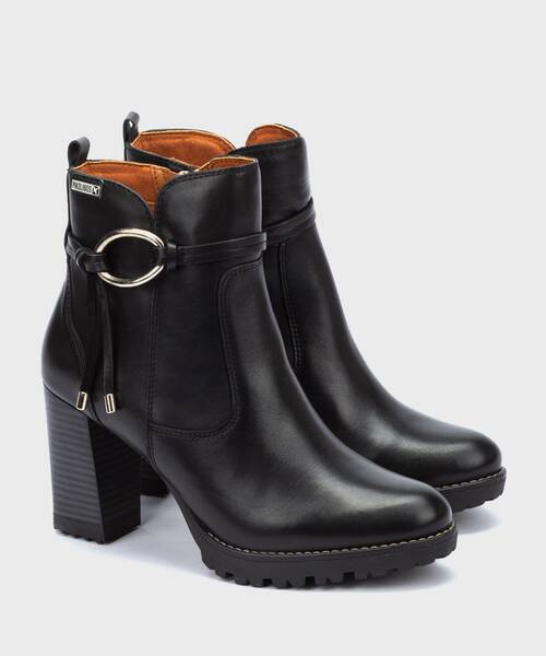 Booties | CONNELLY W7M-8542 | BLACK | Pikolinos