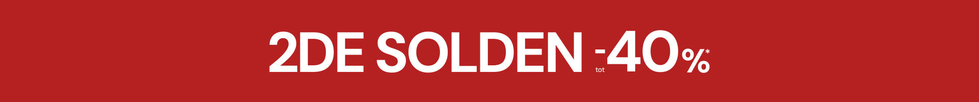 Sales up to 40% off