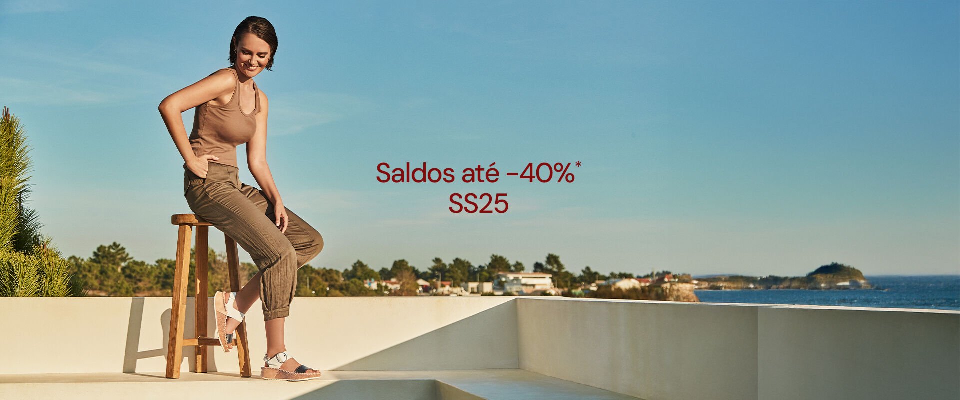 Sale up to 40%* OFF SS25