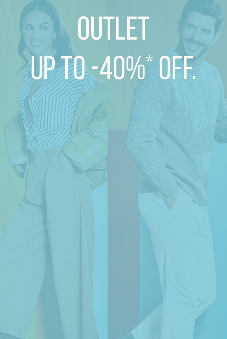 Outlet Up To -40%* off