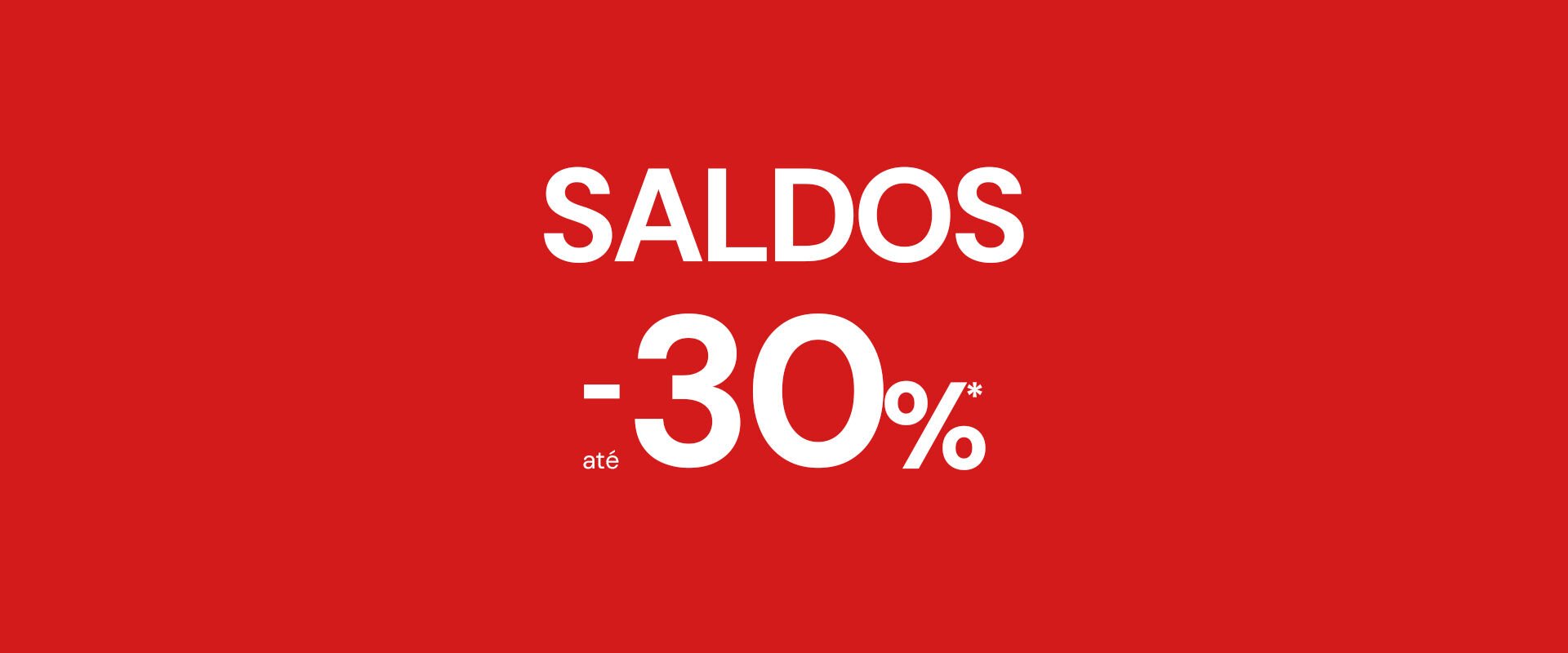 Sale up to 30%* off