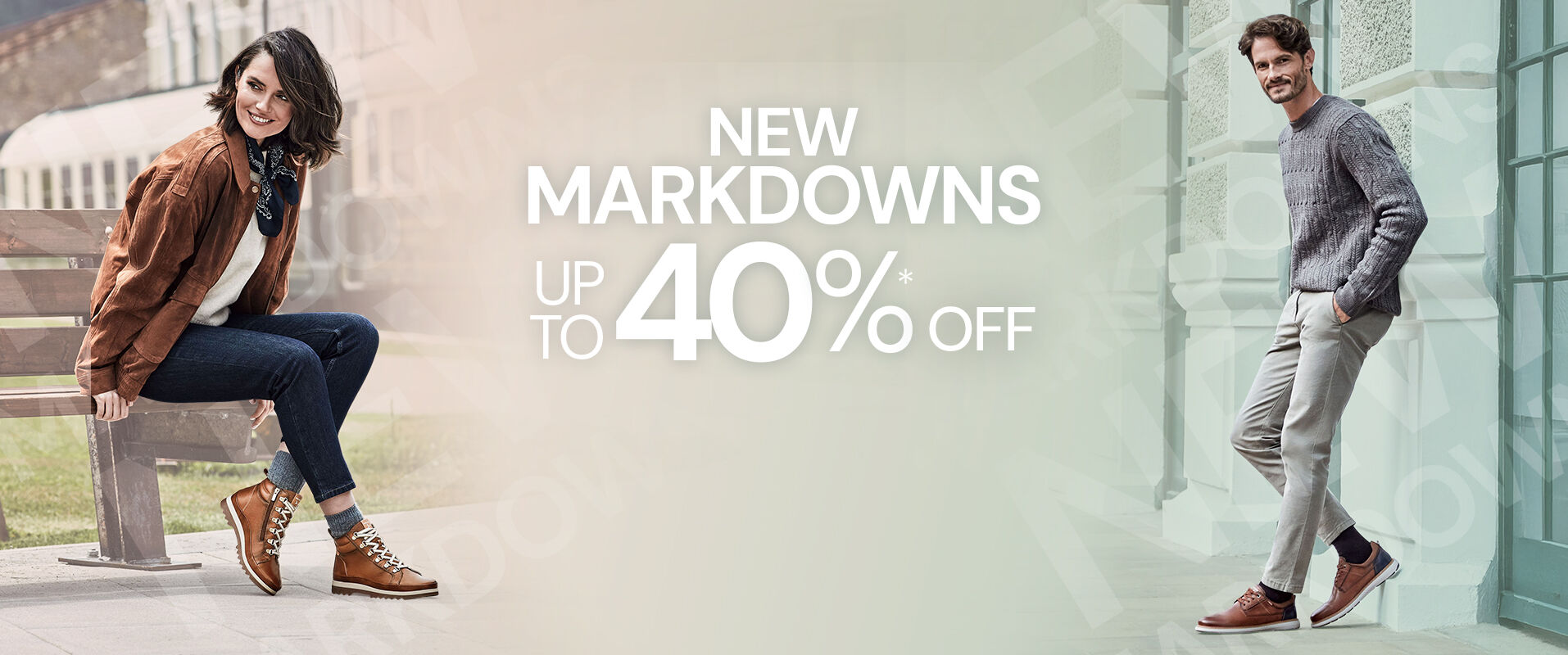 New Markdowns up to 40%* off
