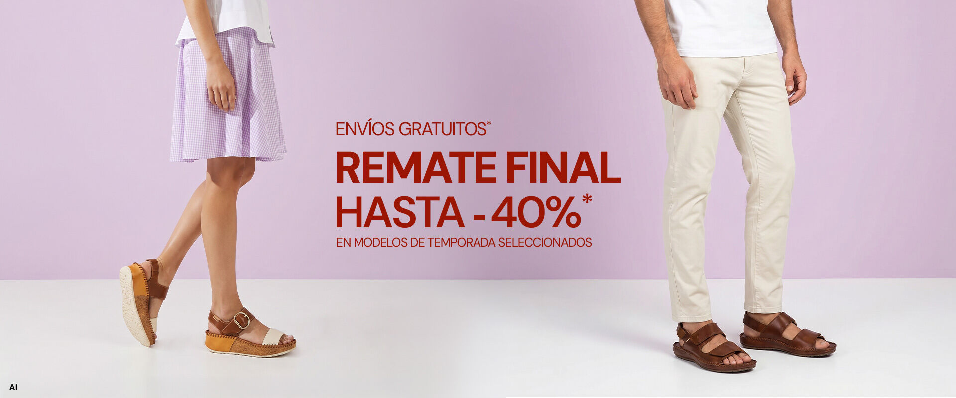 Rebajas hasta el 40% dto