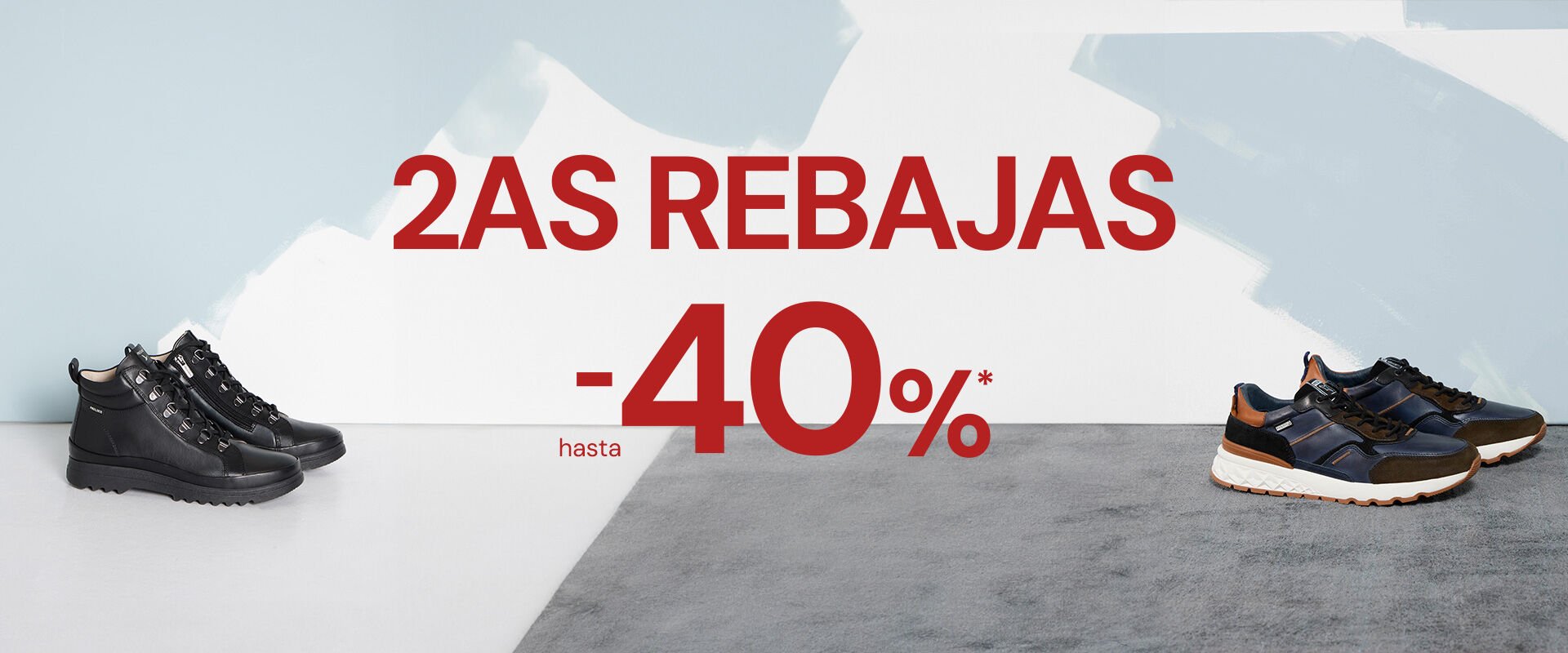 Segundas Rebajas hasta -40%* dto.