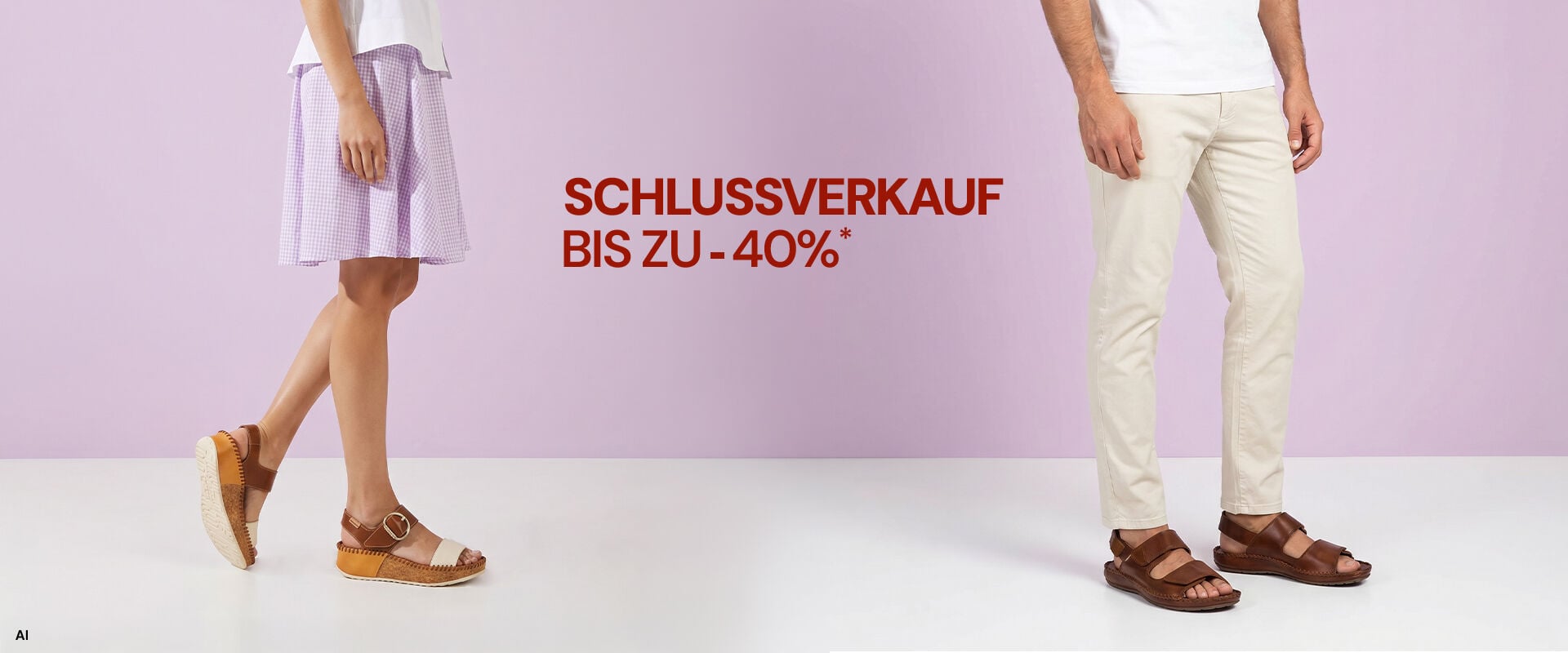 Sales up to 40% off