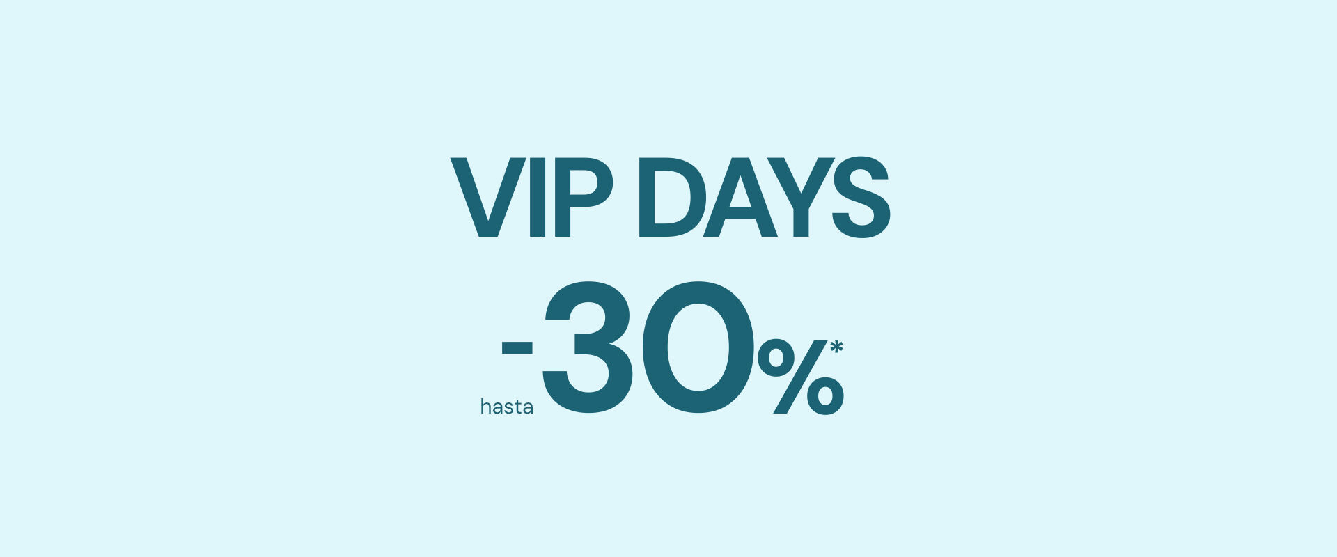 Rebajas hasta el 30% dto