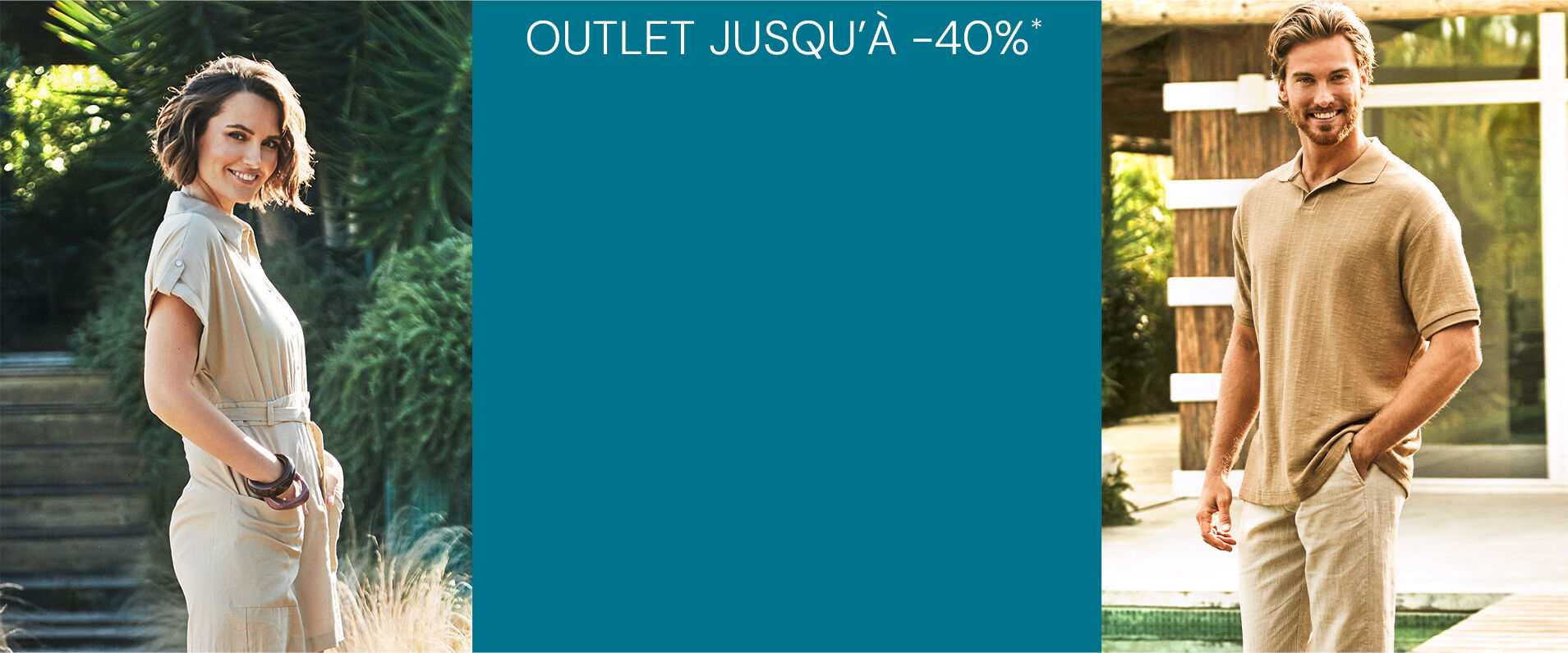 Outlet jusqu´a -40%*.
