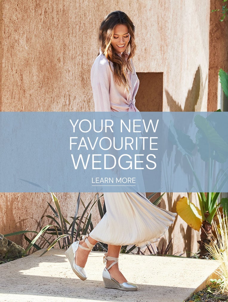 Discover your new SS24 favourite sandals wedges