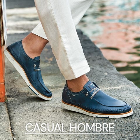 Zapatos casual de hombre