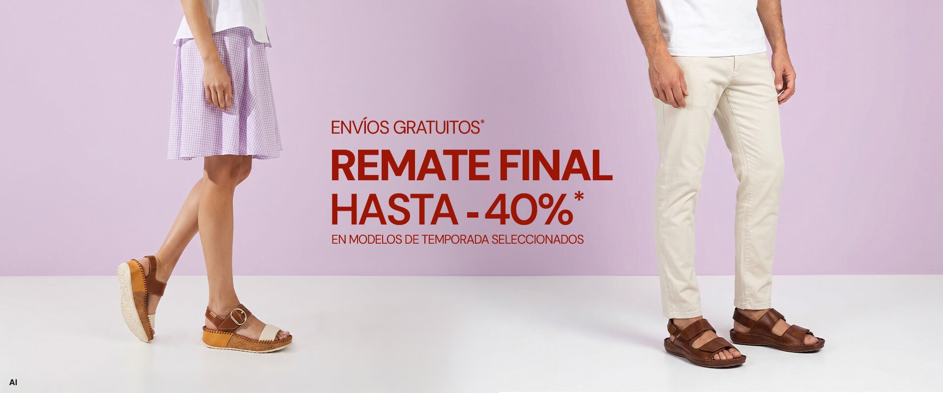 Rebajas hasta el 40% dto