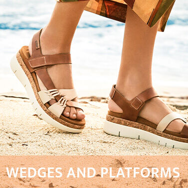Women wedges and platforms