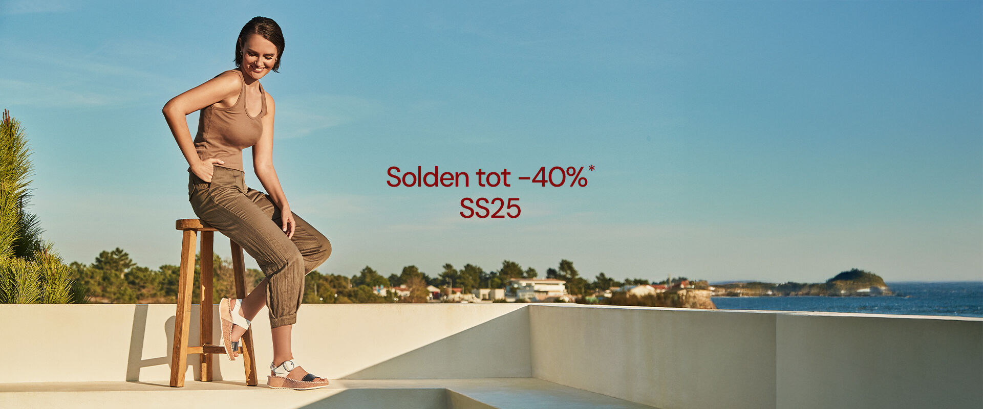 Sale up to 40%* OFF SS25