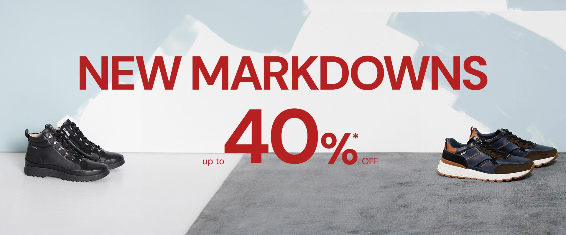 New Markdowns up to 40%* off