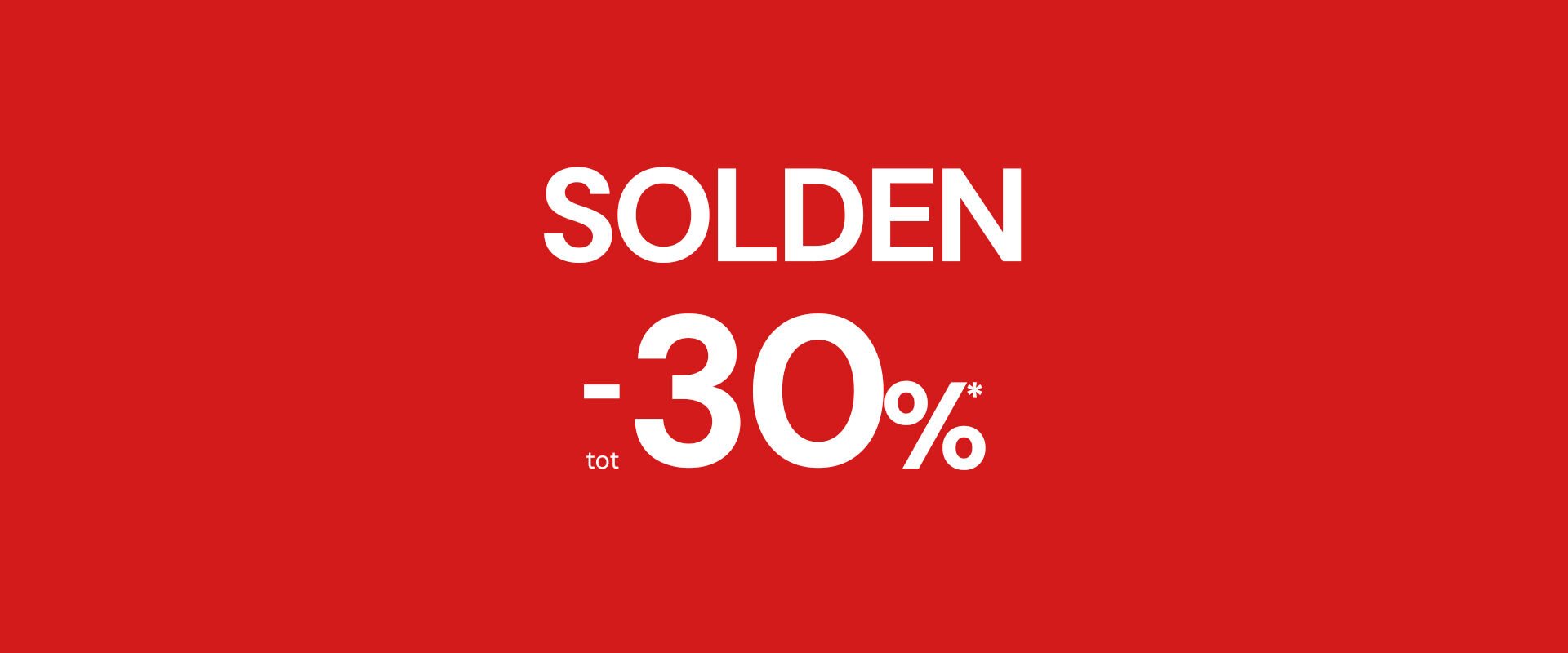 Sale up to 30%* off