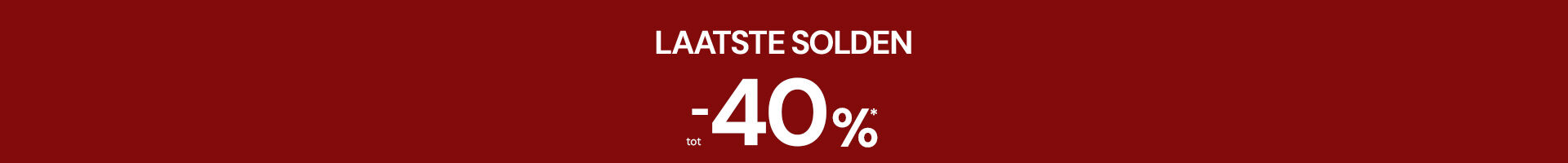 Clearance up to 40% off