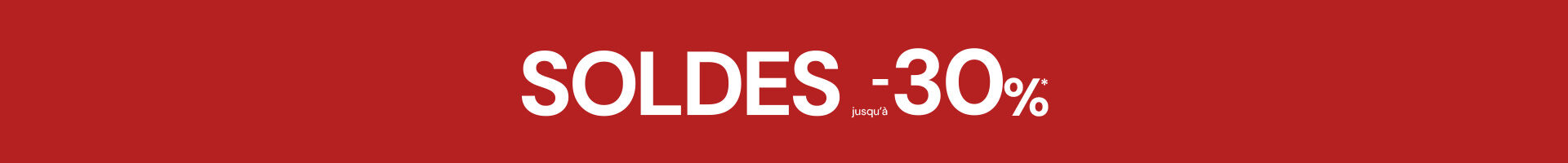 Sales up to 30% off