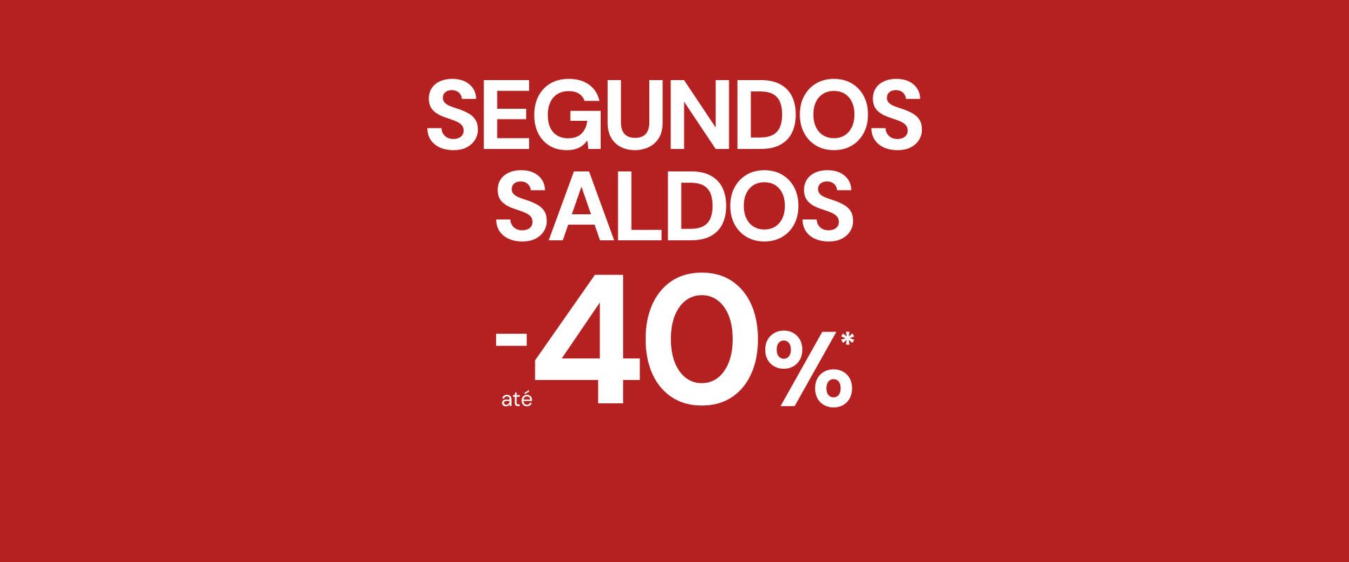Sales up to 40% off