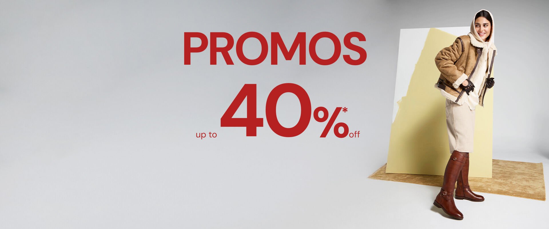 Promos: Up to 40% off!