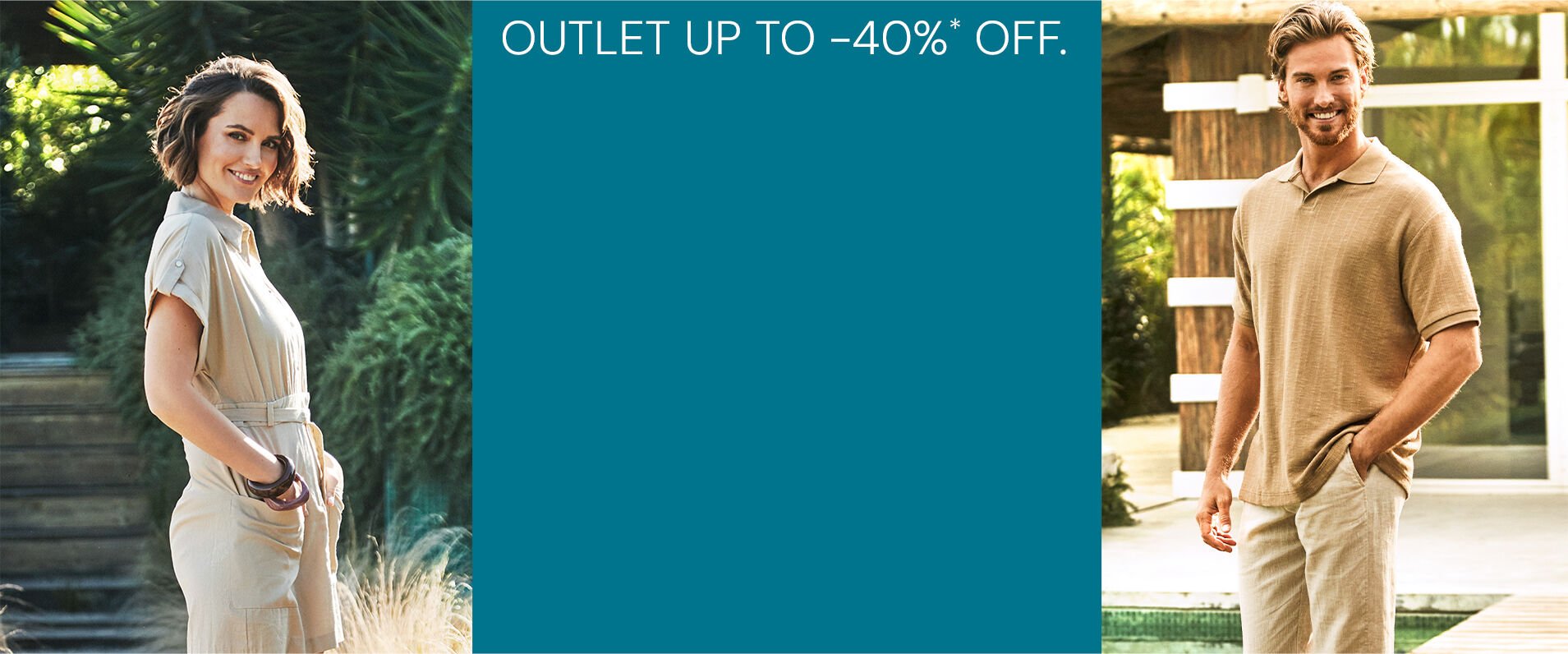 Outlet up to -40%* off
