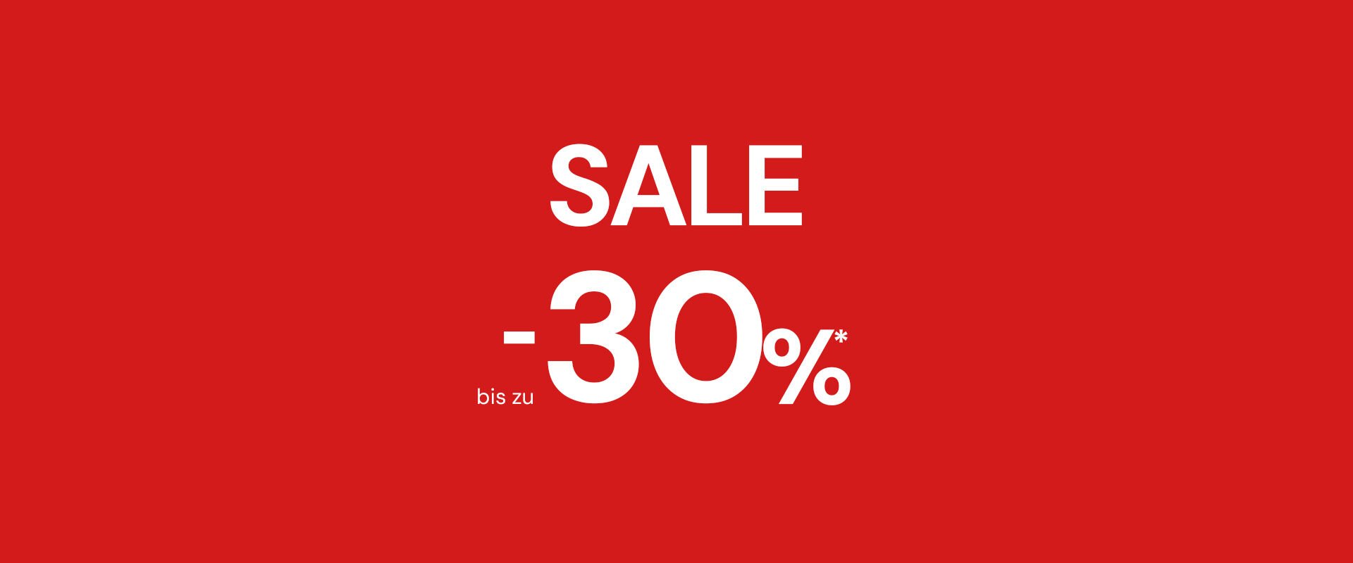 Sale up to 30%* off