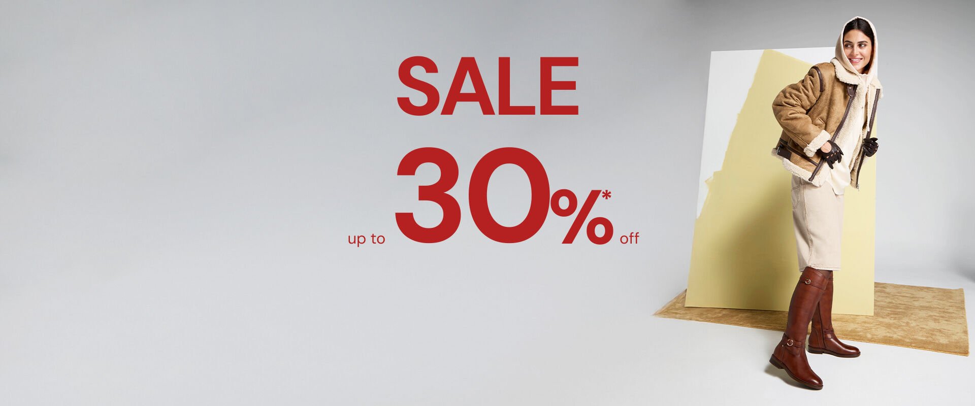 Sale up to -30%* off