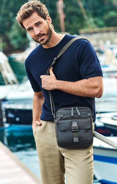 View men's shoulder bags