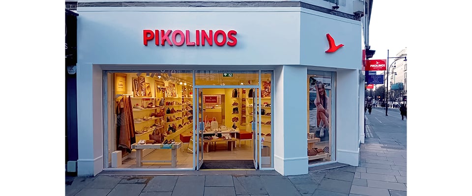 Shop front in London