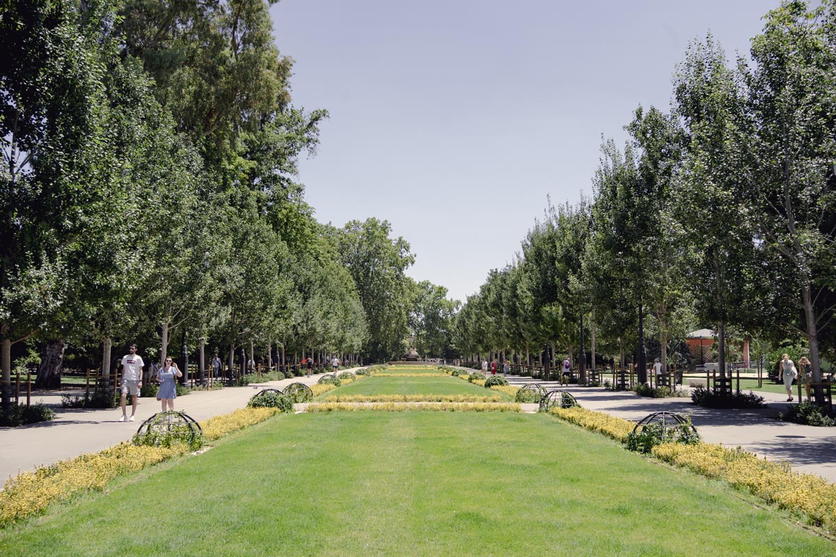 Image of the Retiro Park.