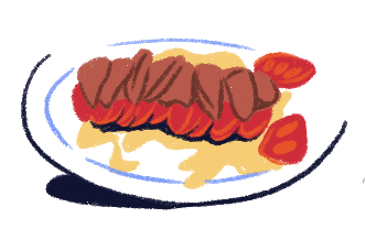 Illustration of a food dish
