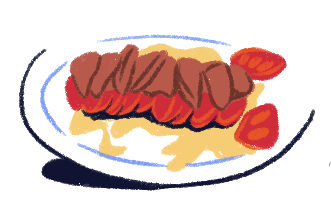 Illustration of a food dish