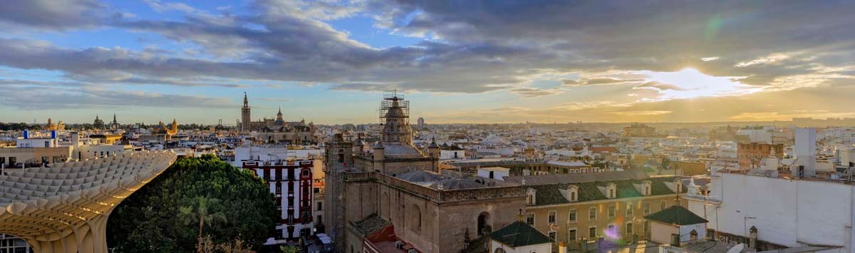 Fotografía de las vistas desde las Setas