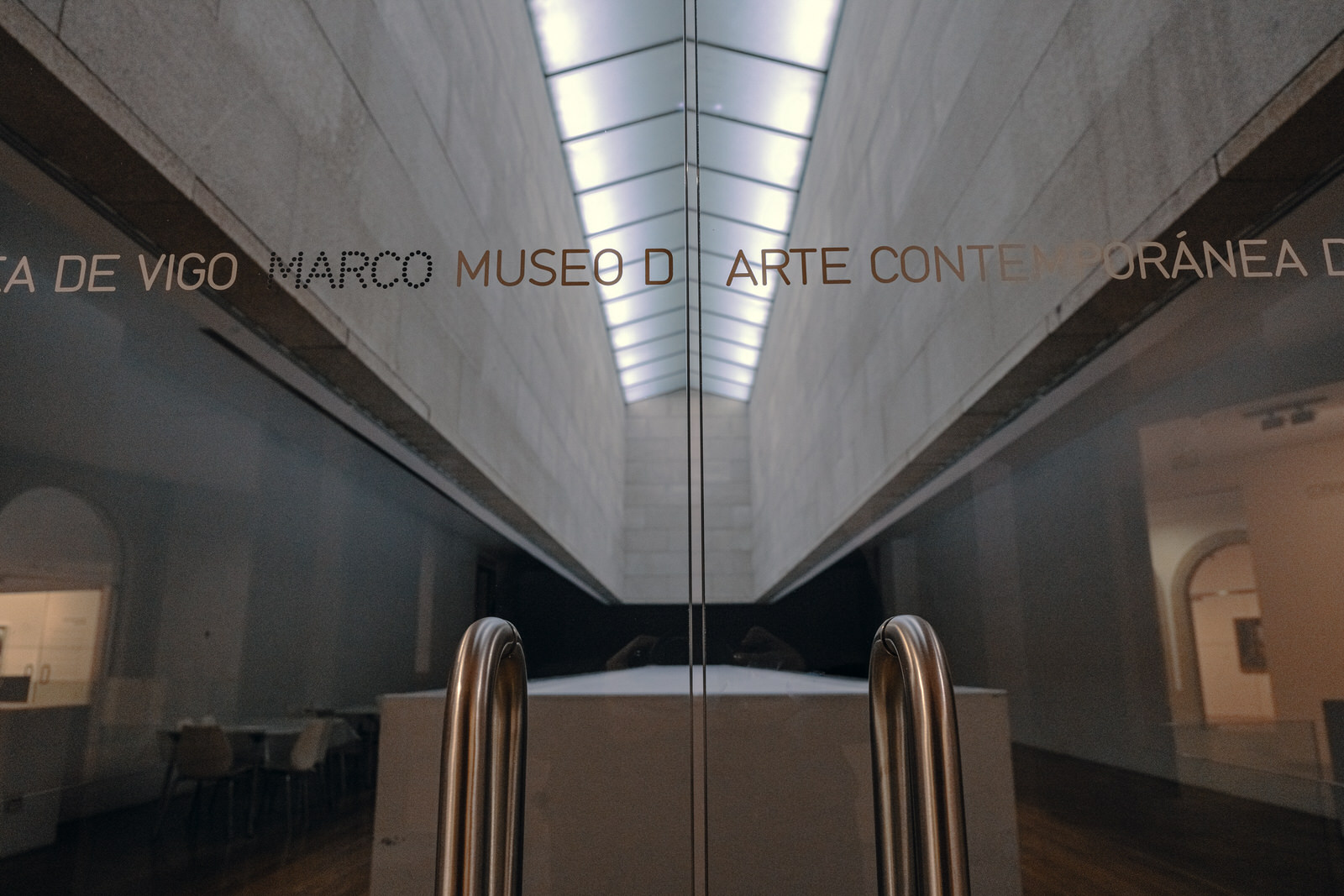 Imagen de la entrada del Museo de Arte
