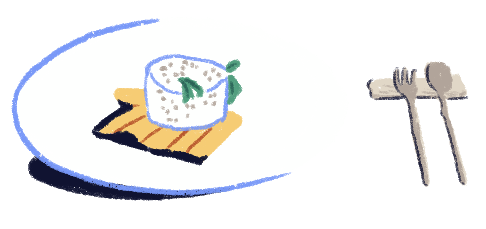 food plate illustration