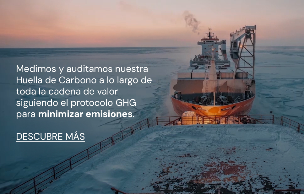 Medimos y auditamos nuestra Huella de Carbono a lo largo de toda la cadena de valor. Descubre más