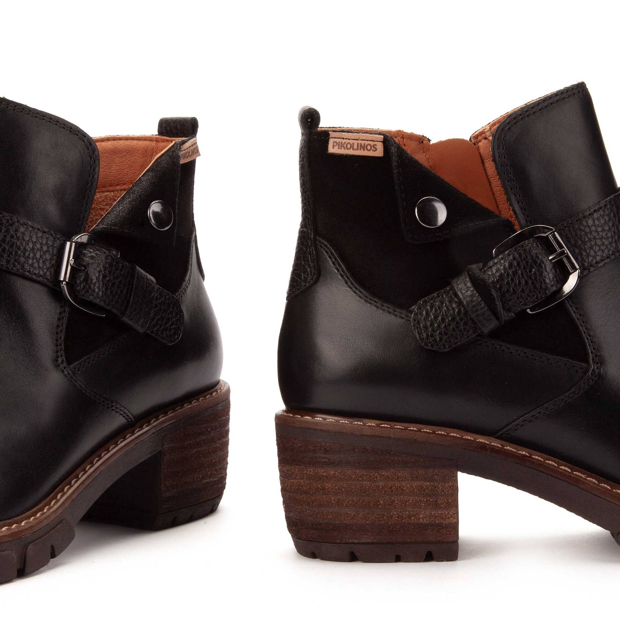 Heeled ankle boots | SAN SEBASTIA W1T-8895C1, BLACK, large image number 60-W1T-8895C1_000_Pikolinos_SAN_SEBASTIA_BLACK_full.jpg | null