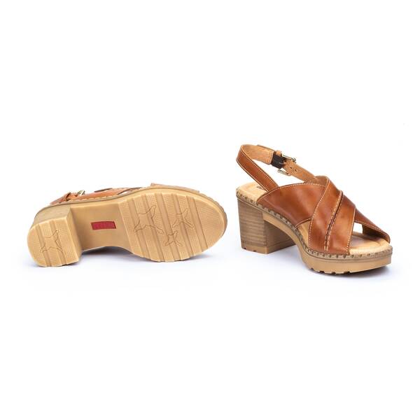 Sandals and Mules | CANARIAS W8W-1870, BRANDY, large image number 70 | null