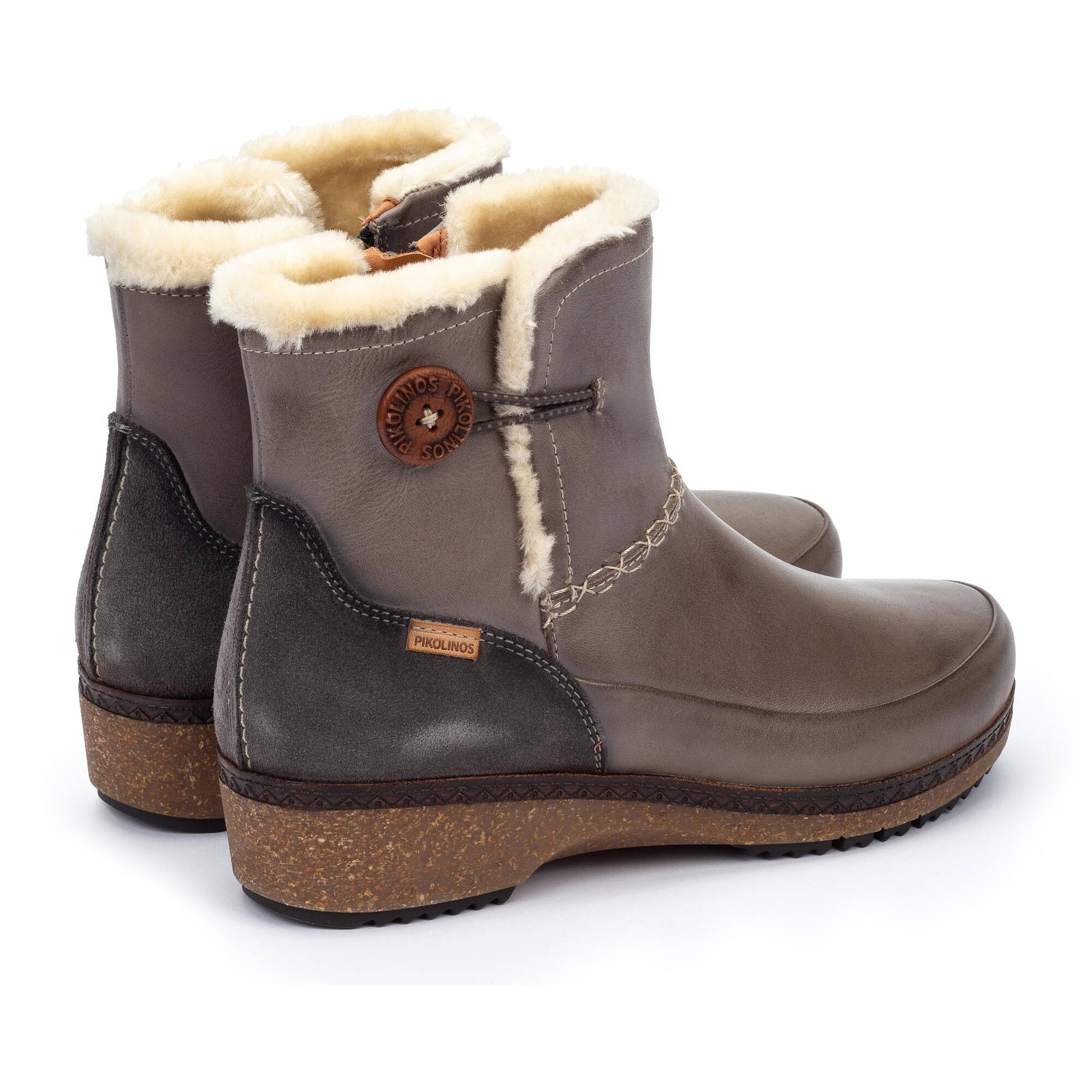 Flat Booties | GRANADA W0W-8711C2, DARK GREY, large image number 30-W0W-8711C2_052_Pikolinos_GRANADA_DARK_GREY_full.jpg | null