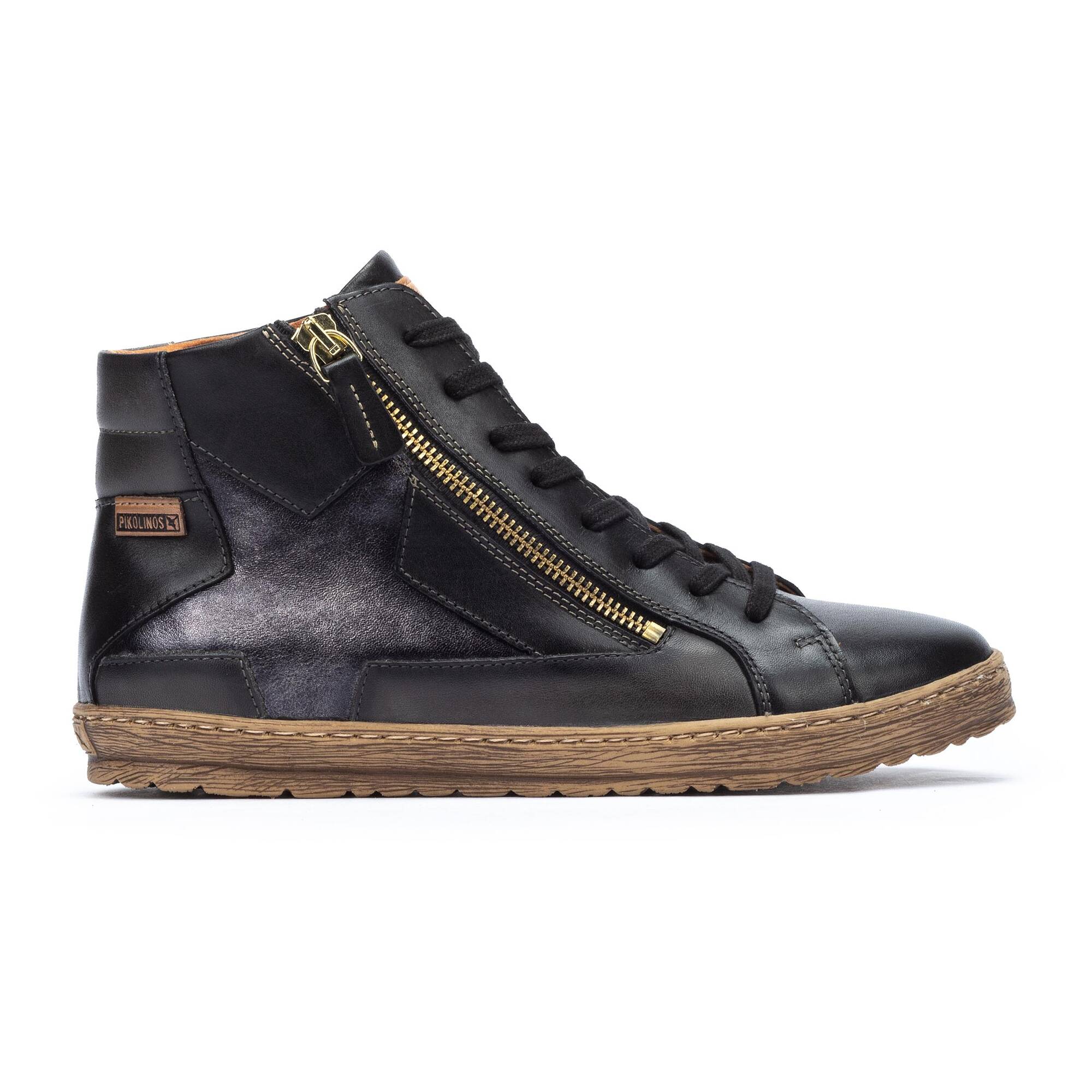 Sporty ankle boots with zip LAGOS 901-8518 | Outlet PIKOLINOS