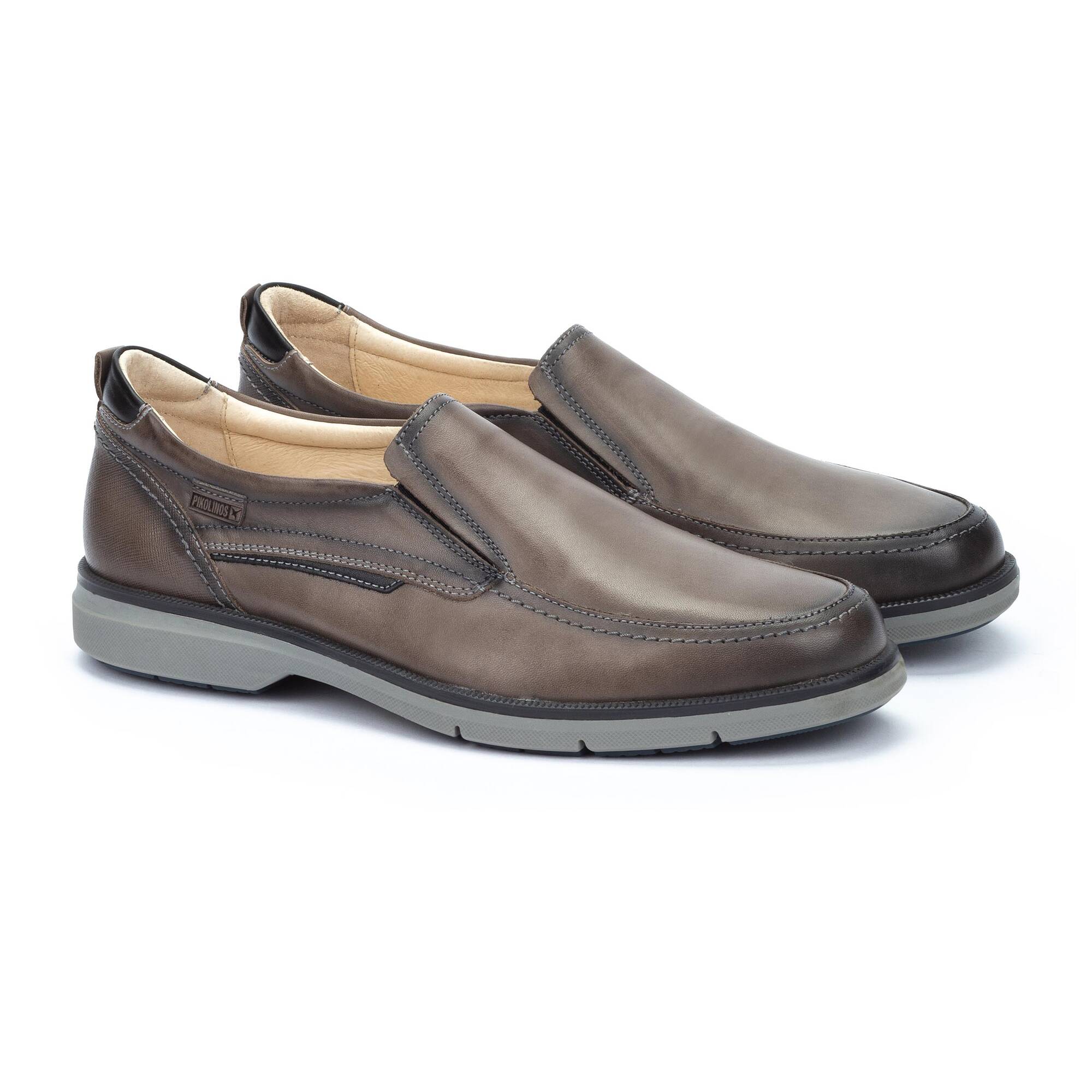 Men's moccasins with elastic closure NAVARRA M8C-3224 | Outlet